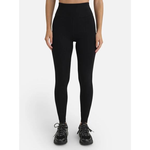 MATE the Label Pants - MATE the Label Organic Stretch Full Length Legging Black Small Cotton Workout